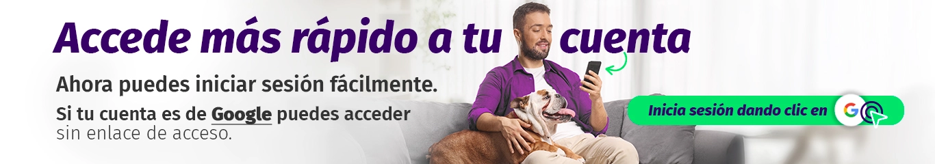 Accede más rápido a tu cuenta con Google